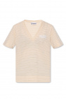 Ganni T-shirt with lurex threads