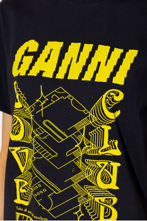 Ganni Printed T-shirt