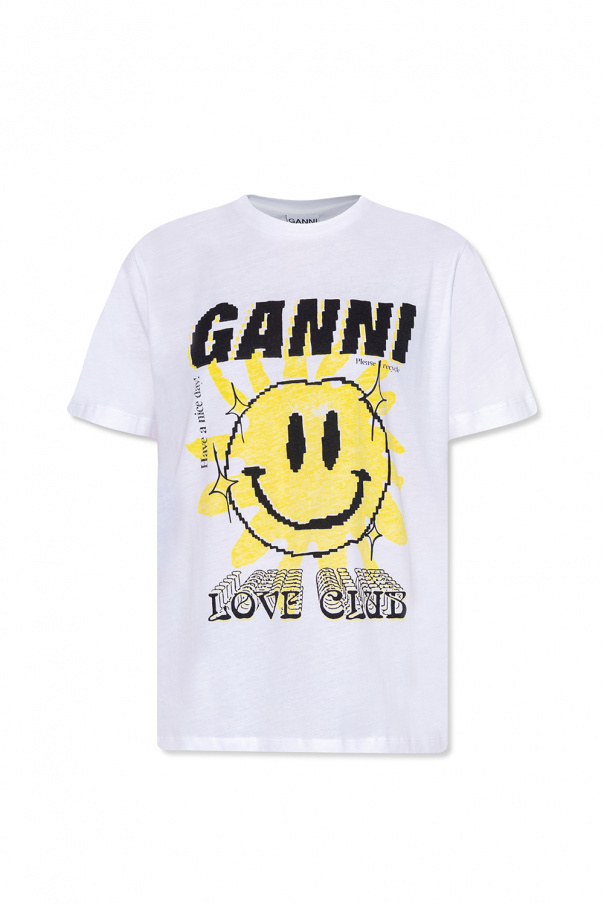 Ganni Organic cotton T-shirt