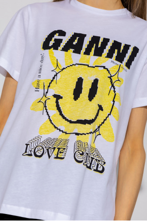 Ganni Organic cotton T-shirt