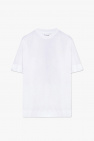 USA Print T-shirt cream Homme