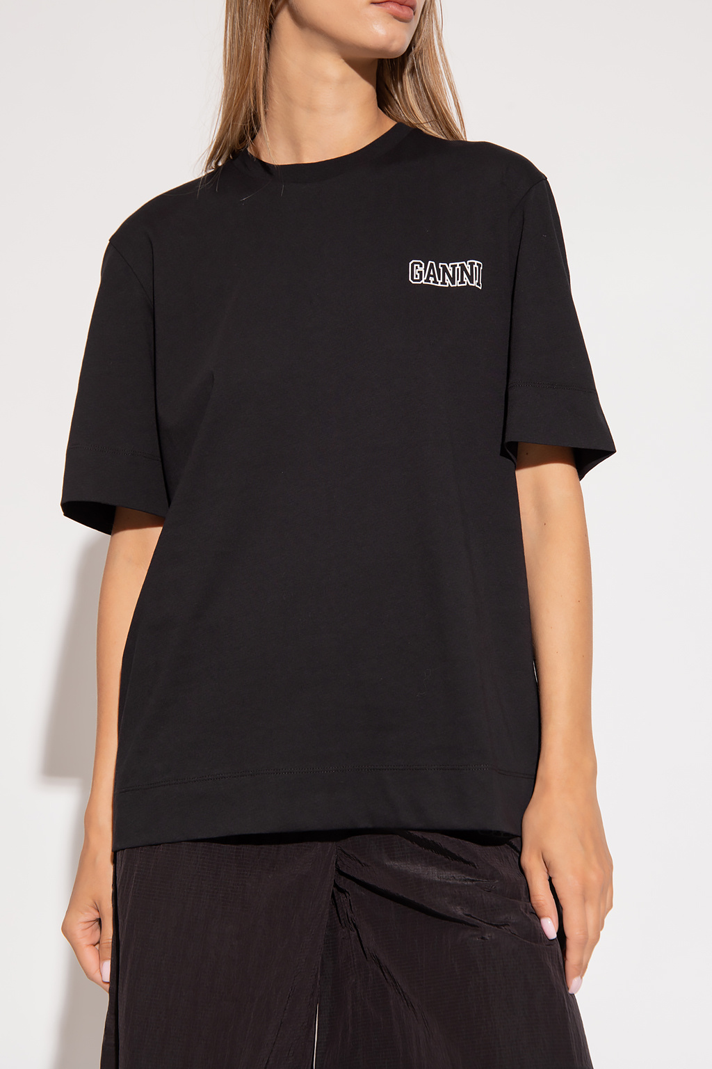 Ganni T-shirt with logo