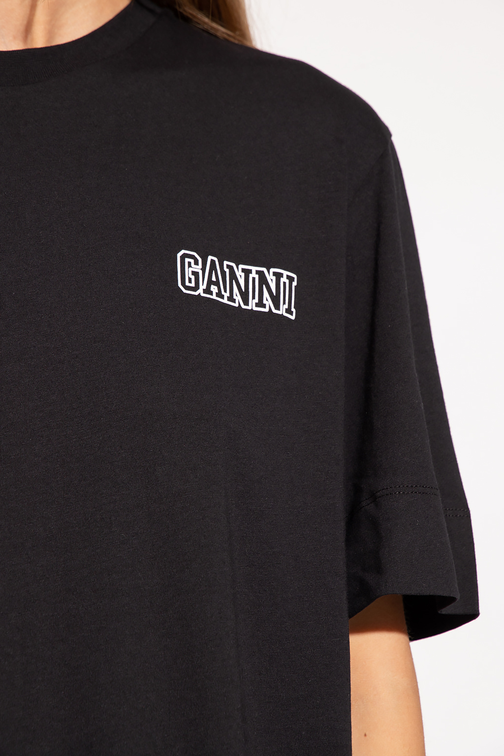 Ganni T-shirt with logo