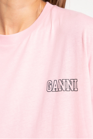 Ganni T-shirt with logo