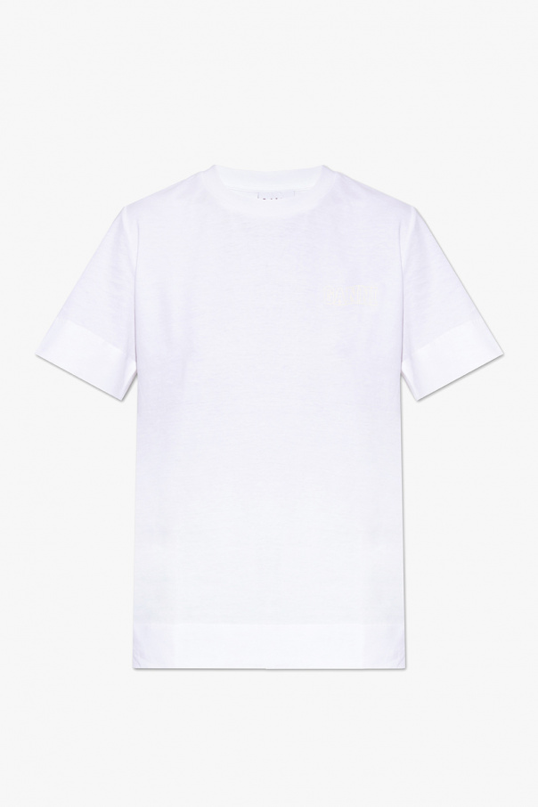 Ganni Versace White Cotton T-Shirt