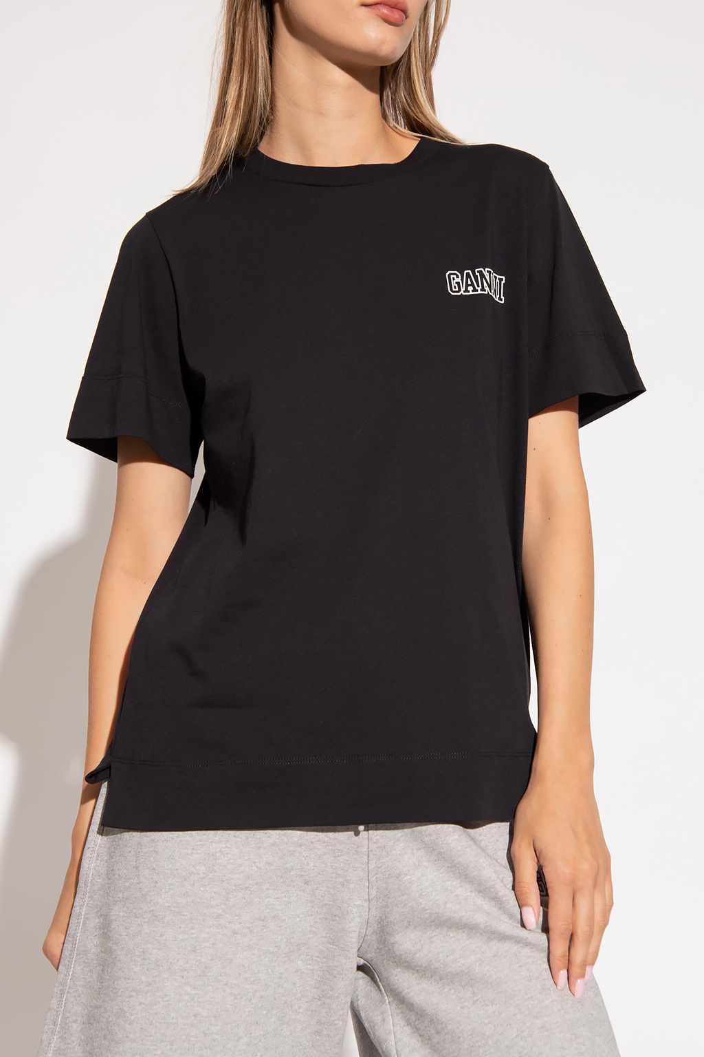 Ganni T-shirt with logo