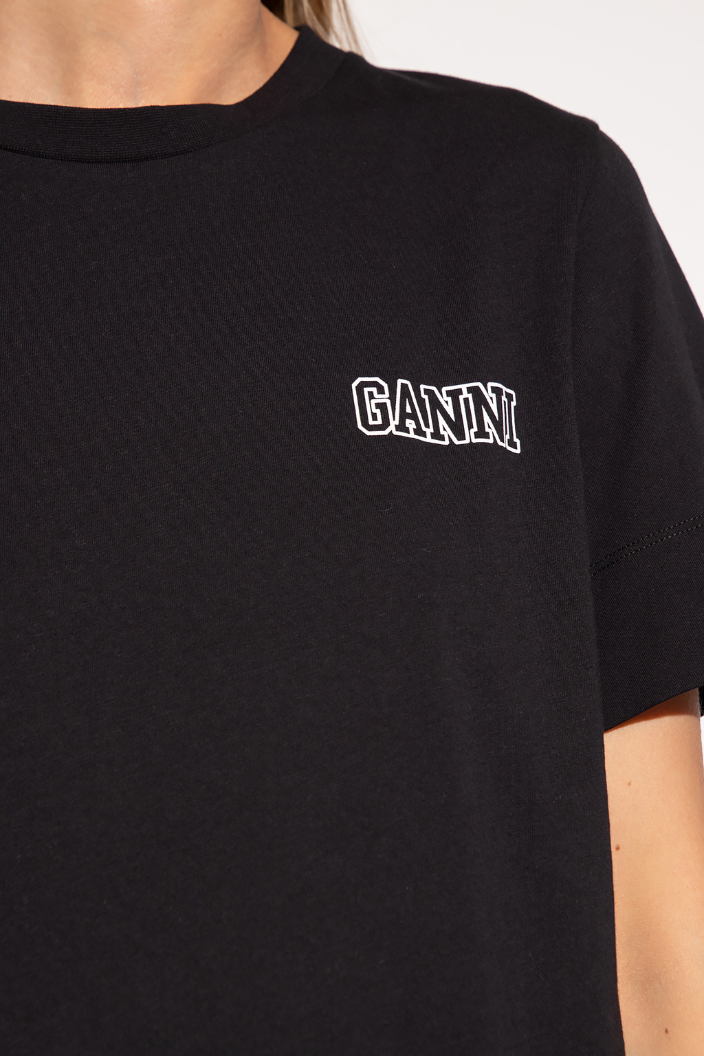 Ganni T-shirt with logo