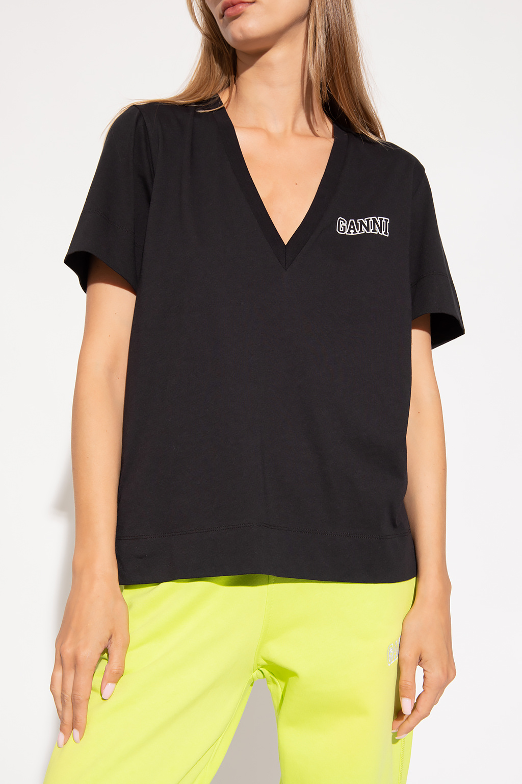 Ganni T-shirt with logo