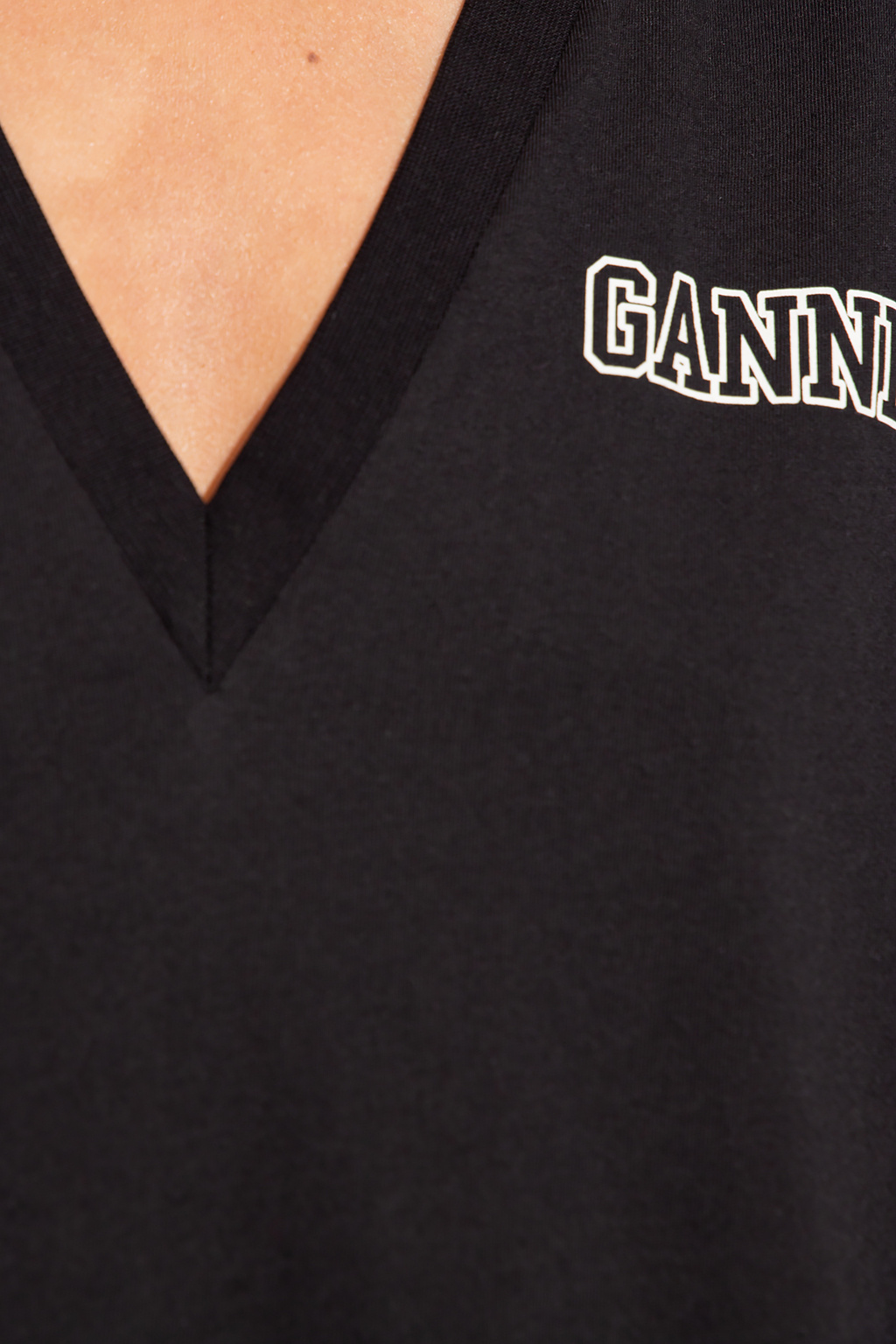 Ganni T-shirt with logo