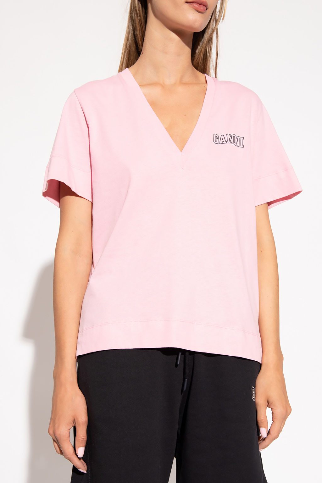 Ganni T-shirt with logo