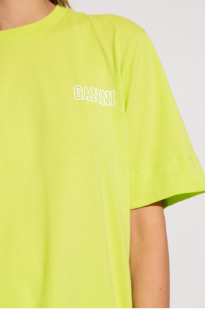 Ganni Printed T-shirt Dress