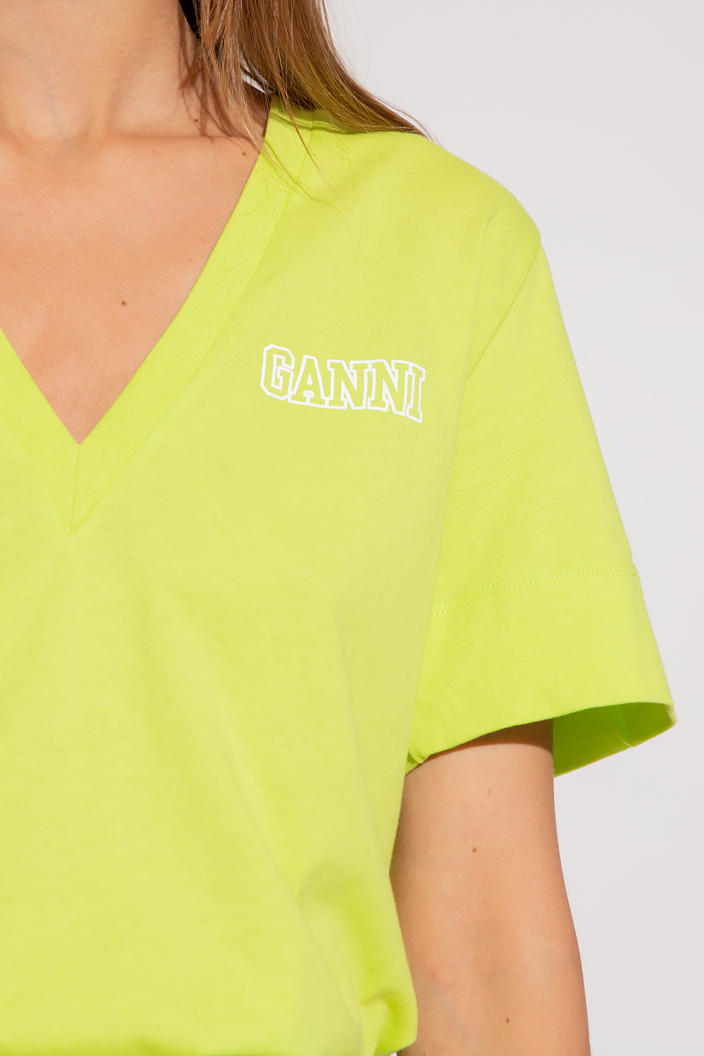 Ganni T-shirt with logo