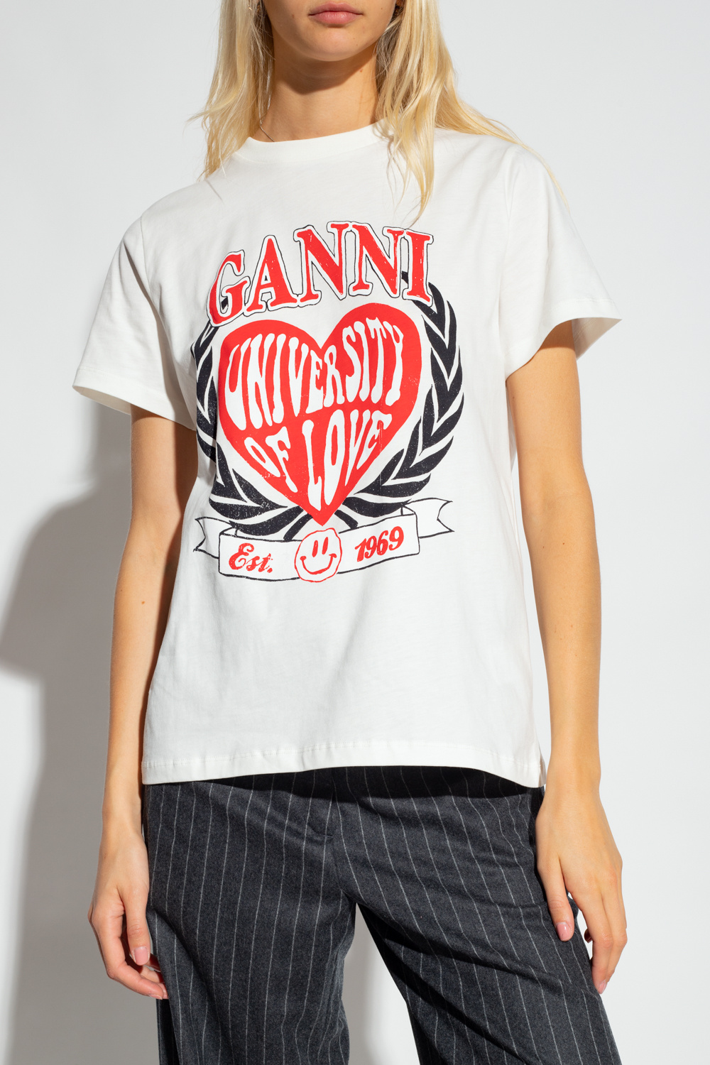 Ganni Printed T-shirt