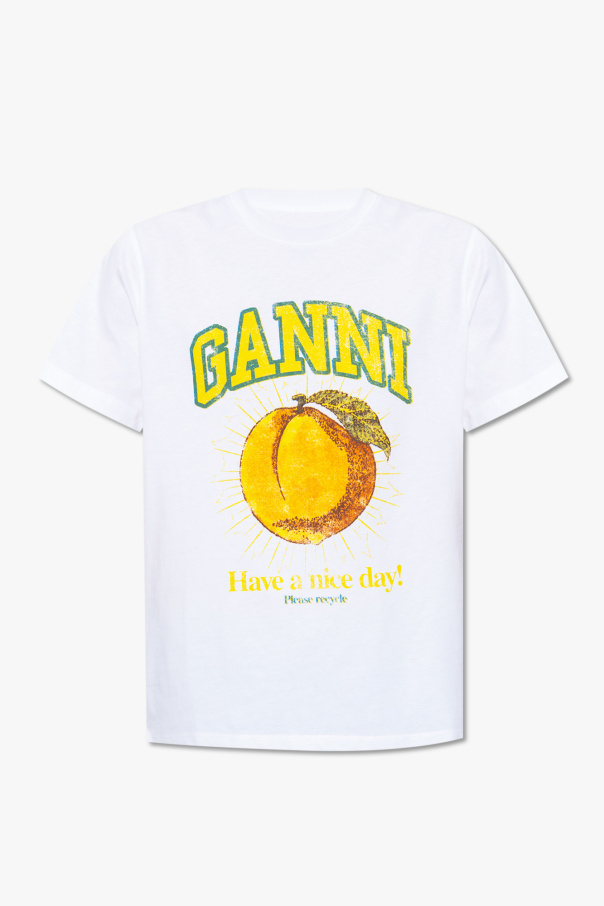 Ganni Printed T-shirt