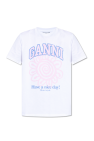 Ganni Printed T-shirt