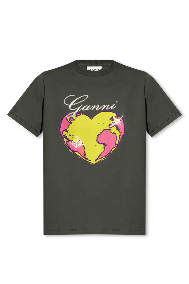 Ganni T-shirt 2XU Contender preto