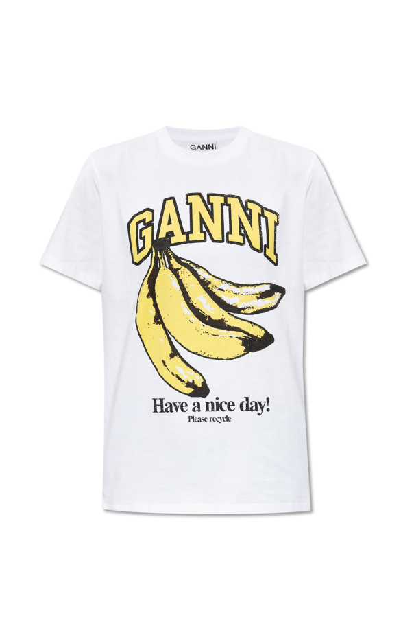 Printed T-shirt od Ganni