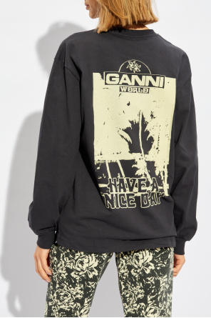 Ganni Long-sleeved T-shirt