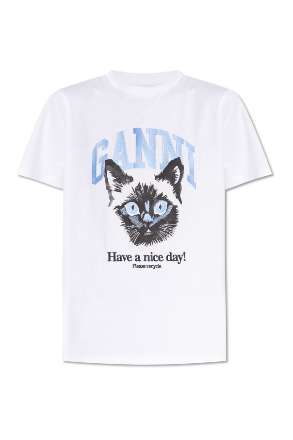 Ganni Logo T-shirt