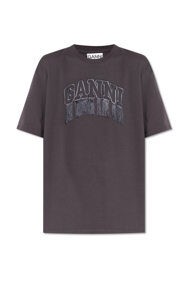 Ganni T-shirt with logo