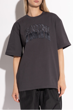 Ganni T-shirt with logo