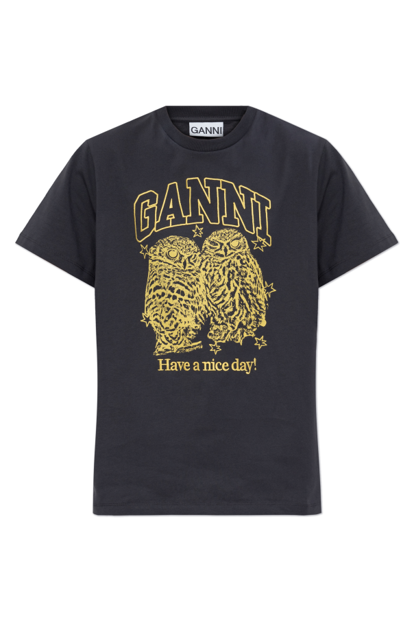 Ganni Printed T-shirt