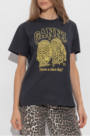 Ganni Printed T-shirt