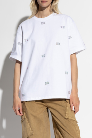 Ganni T-shirt with logo