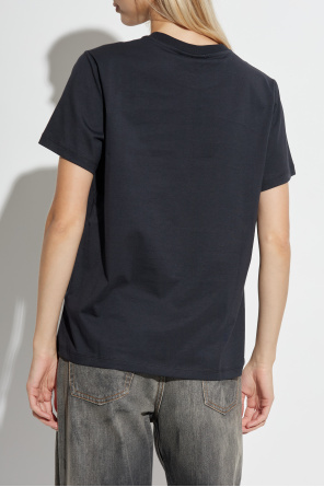 Ganni T-shirt with colorful print