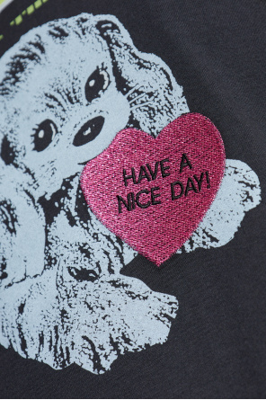 Ganni T-shirt with colorful print