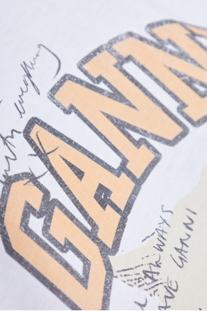 Ganni T-shirt with colorful print