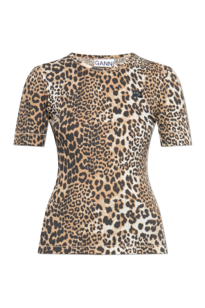 Camiseta con estampado animal
