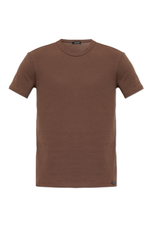 T-shirt with a crew neck