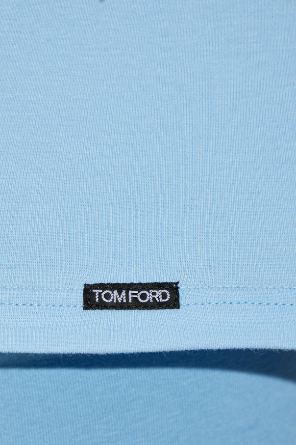 Tom Ford Unterhemd-T-Shirt mit V-Ausschnitt
