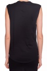Balmain BLACK Sleeveless top with logo