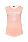 Balmain PINK Sleeveless top