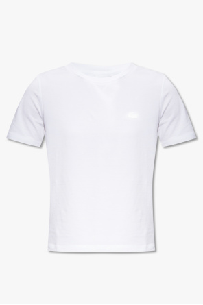 logo-print cotton T-shirt dress