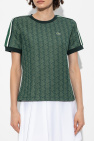 Lacoste GREEN T-shirt with monogram