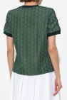 Lacoste GREEN T-shirt with monogram