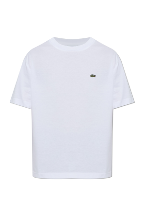 Camiseta con parche con logo