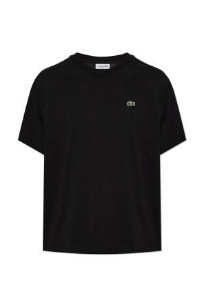 T-shirt with logo patch