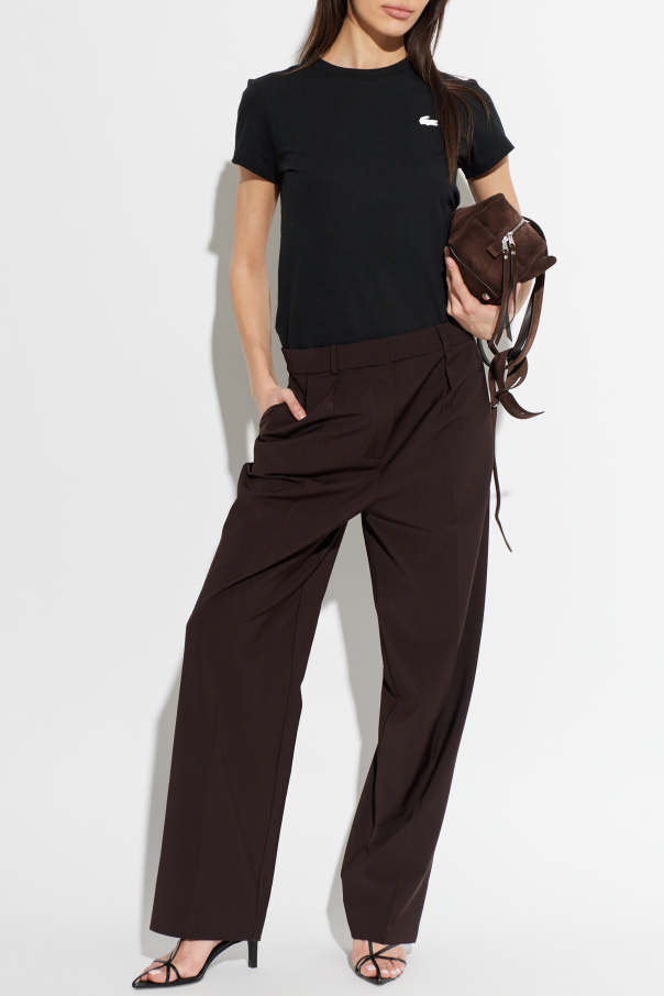 Lacoste T-Shirt mit Logo-Aufnäher