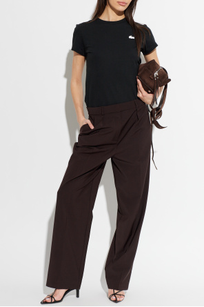 Camiseta con parche con logo od Lacoste