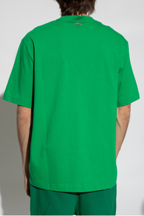 Lacoste Lacoste Bawełniana koszula oxford o regularnym kroju