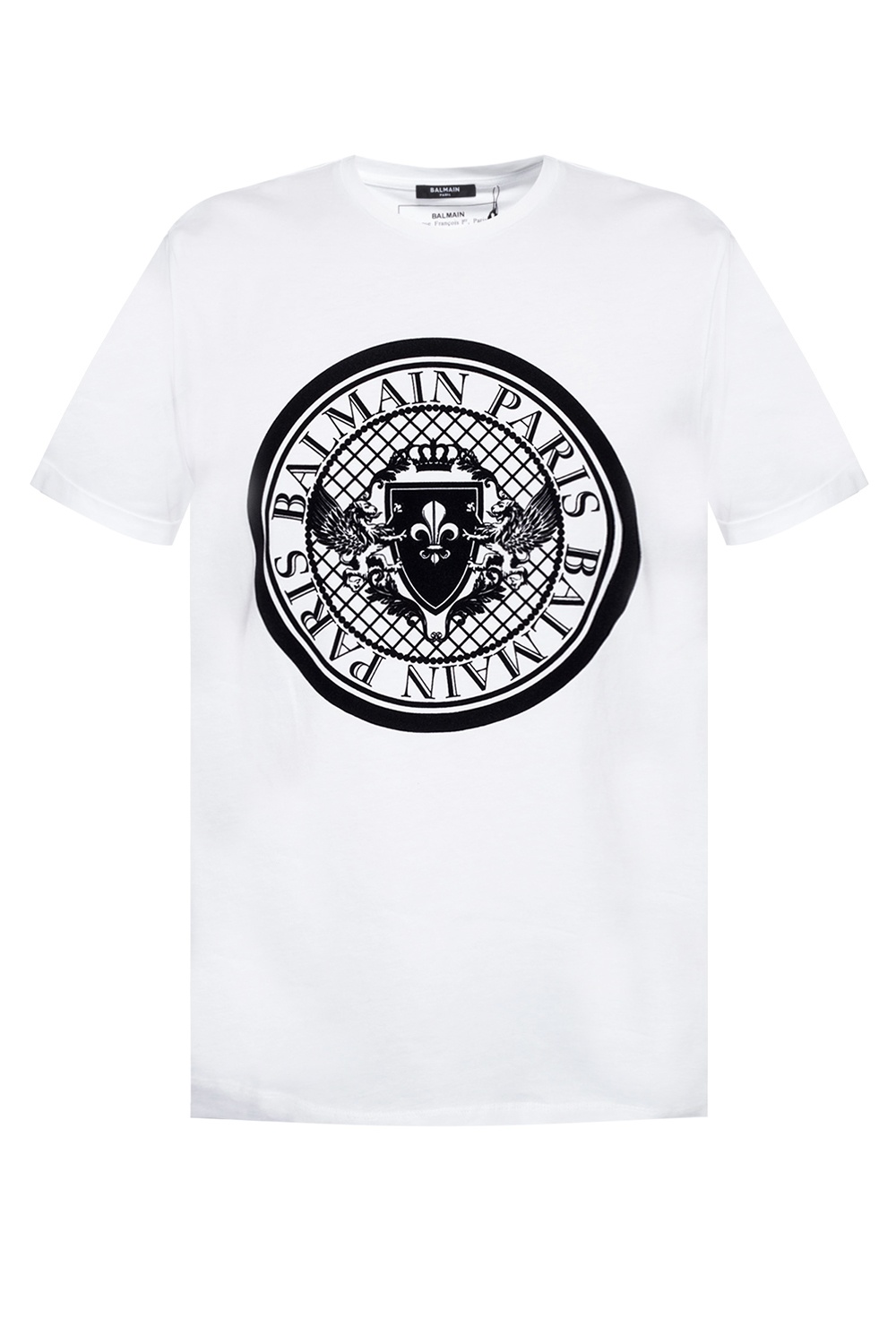 balmain logo t shirt