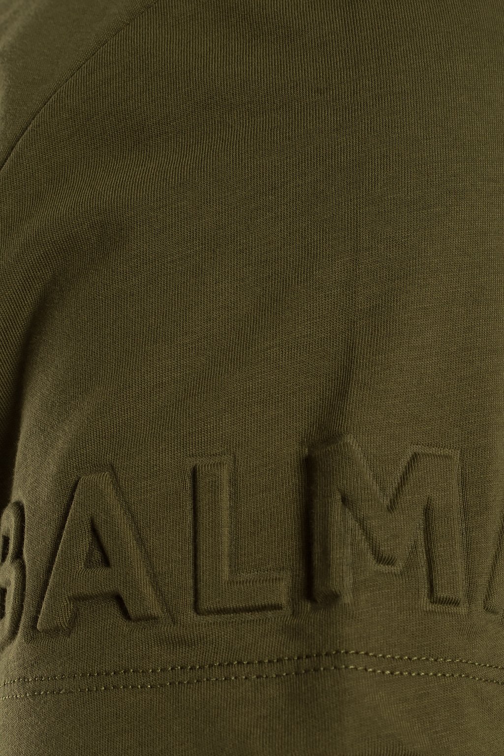 balmain embossed t shirt