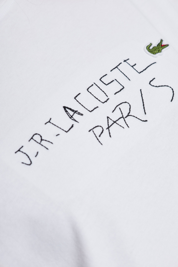 LACOSTE RUNWAY T-shirt with logo