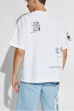 LACOSTE RUNWAY T-shirt z logo