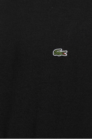 Lacoste Lacoste Bedrucktes Sweatshirt im College-Stil in Khaki