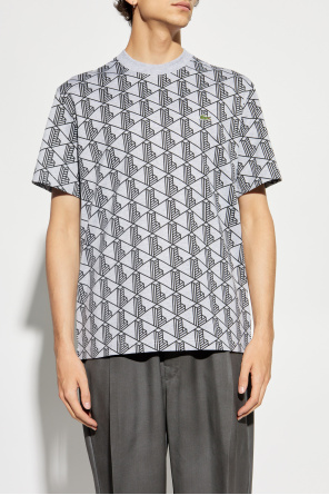 Lacoste T-shirt ze wzorem